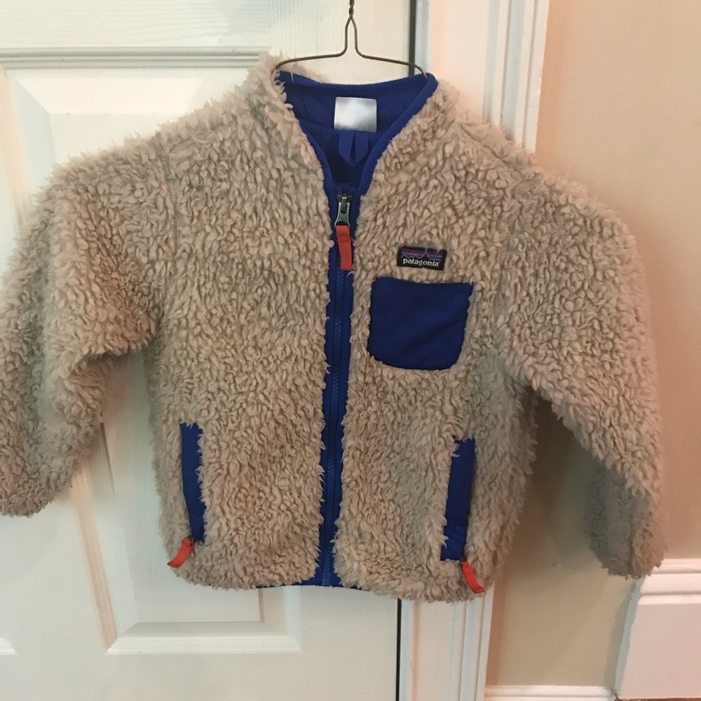 Boys Patagonia Retro X fleece jacket